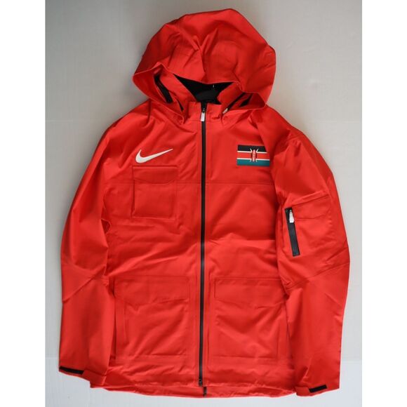 Nike Pro Elite CI8885-602 Men's Sz L Red Kenya Team Issued Storm-Fit ADV Jacket - Picture 15 of 16